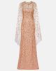 Jenny Packham Jenny Packham Hestia embellished caped gown - 1