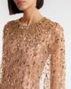 Jenny Packham Jenny Packham Hestia embellished caped gown - 4