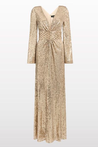 rose gold long sleeve quinceanera dresses 24085 Lily's Long Sleeve Rose Gold Quince Dress – Lily's Seaside Boutique