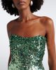 Jenny Packham Jenny Packham Kimi sequined strapless gown - 3