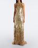 Jenny Packham Jenny Packham Kimiko embellished halterneck gown - 2