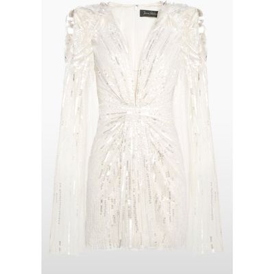 Jenny Packham Jenny Packham Lady Love Sequin-Embellished mini Dress