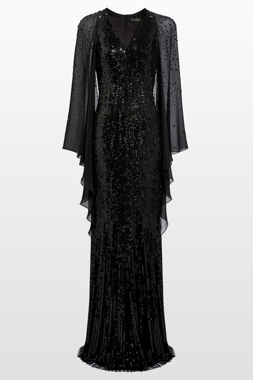 jenny packham black lace dress Jenny Packham London Black/Peach Lace Dress