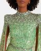 Jenny Packham Jenny Packham Opera embellished caped gown - 3