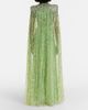 Jenny Packham Jenny Packham Opera embellished caped gown - 6