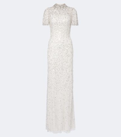 Jenny Packham Orchid Embellished Gown