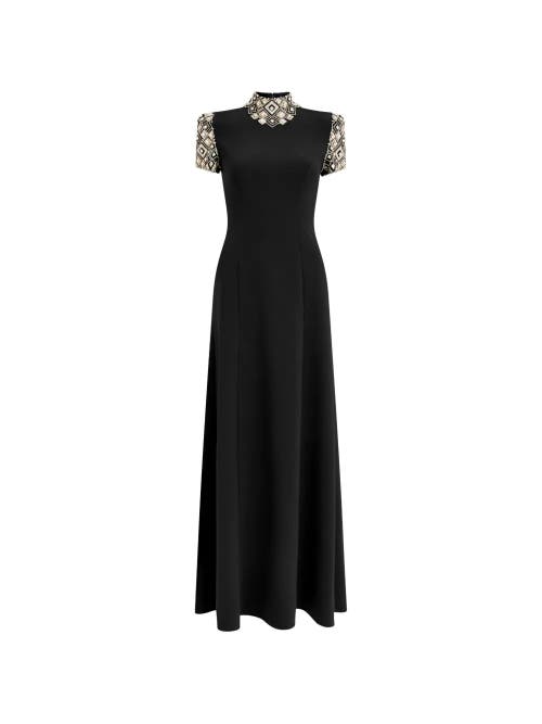 Jenny Packham Jenny Packham Pricile Embellished Maxi Dress