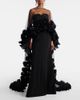 Jenny Packham Jenny Packham Ruffled caped gown - 2