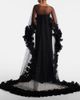 Jenny Packham Jenny Packham Ruffled caped gown - 3
