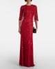 Jenny Packham Jenny Packham Violetta embellished caped gown - 2