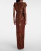 Jenny Packham Jenny Packham Zola sequined gown - 3