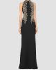 Jenny Packham Women's Elu Beaded Crêpe Halter Gown - 2
