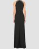 Jenny Packham Women's Elu Beaded Crêpe Halter Gown - 3
