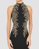 Jenny Packham Women's Elu Beaded Crêpe Halter Gown - 4