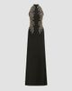 Jenny Packham Women's Elu Beaded Crêpe Halter Gown - 5