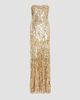 Jenny Packham Women's Kimi Sequin-Embellished Strapless Gown - 5