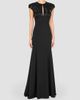 Jenny Packham Women's Moonveil Embellished Keyhole Gown - 2