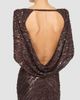 Jenny Packham Women's Sakari Sequined Cape Gown - 5