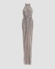 Jenny Packham Women's Whisper Sequin-Embellished Halter Gown - 5