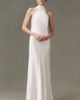 Jenny Yoo Grace Halter-Neck Maxi Dress - 1