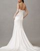 Jenny Yoo Jenny by Jenny Yoo Ronnie Fitted Stretch Satin Wedding Gown - 2
