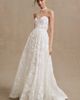 Jenny Yoo Madeline Corset A-Line Strapless Lace Wedding Gown - 1