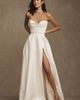 Jenny Yoo Preston Strapless Ball-Skirt Taffeta Wedding Gown - 1