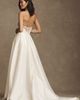 Jenny Yoo Preston Strapless Ball-Skirt Taffeta Wedding Gown - 2