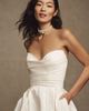 Jenny Yoo Preston Strapless Ball-Skirt Taffeta Wedding Gown - 3