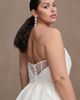 Jenny Yoo Preston Strapless Ball-Skirt Taffeta Wedding Gown - 7
