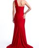 Jessica Angel Jessica Angel One-Shoulder Ruched Side-Slit Mermaid Evening Gown - 2