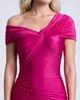 Jessica Angel Jessica Angel One Shoulder Twist Ruched Mermaid Evening Gown - 3