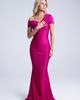 Jessica Angel Jessica Angel One Shoulder Twist Ruched Mermaid Evening Gown - 5