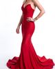 Jessica Angel Jessica Angel Ruched Cowl Neck Mermaid Gown With Train - 3