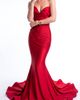 Jessica Angel Jessica Angel Ruched Cowl Neck Mermaid Gown With Train - 5