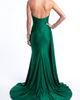 Jessica Angel Jessica Angel Ruched Halter Mermaid Gown With Side Drape and Slit - 2