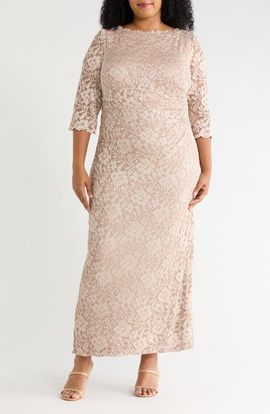 Jessica Howard Jessica Howard Floral Lace Sheath Dress