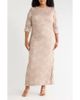 Jessica Howard Jessica Howard Lace Long Sleeve Gown - 1