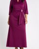 Jessica Howard Jessica Howard Rhinestone Brooch Drape Waist Gown - 1