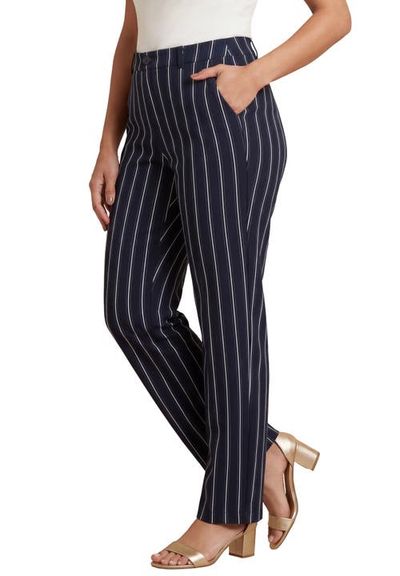 Jessica London Jessica London Bi Stretch Straight Leg Pant