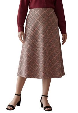 Jessica London Jessica London Bi Stretch Swing Skirt
