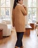 Jessica London Jessica London Cable Button Front Cardigan - 2