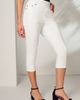 Jessica London Jessica London Comfort Waist Stretch Denim Capris - 2