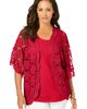 Jessica London Jessica London Crochet Cardigan - 1