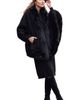 Jessica London Jessica London Faux Fur Trim Wool Cape - 1