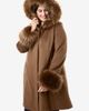 Jessica London Jessica London Hooded Faux Fur Trim Coat - 5