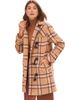 Jessica London Jessica London Hooded Toggle Wool Coat - 1