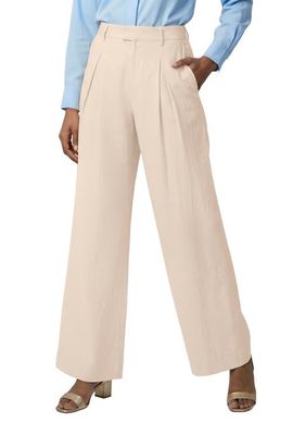 Jessica London Jessica London Linen Wide Leg Trouser
