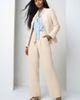 Jessica London Jessica London Linen Wide Leg Trouser - 2