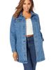 Jessica London Jessica London Long Denim Jacket - 1